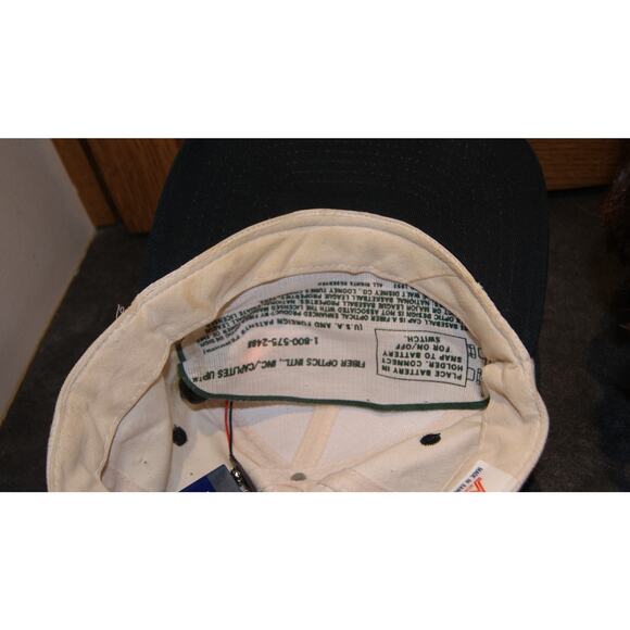 Vintage Light Up Hot Air Balloon Snapback Hat cap Fiber Optic Caplites Up RARE! - Picture 8 of 12